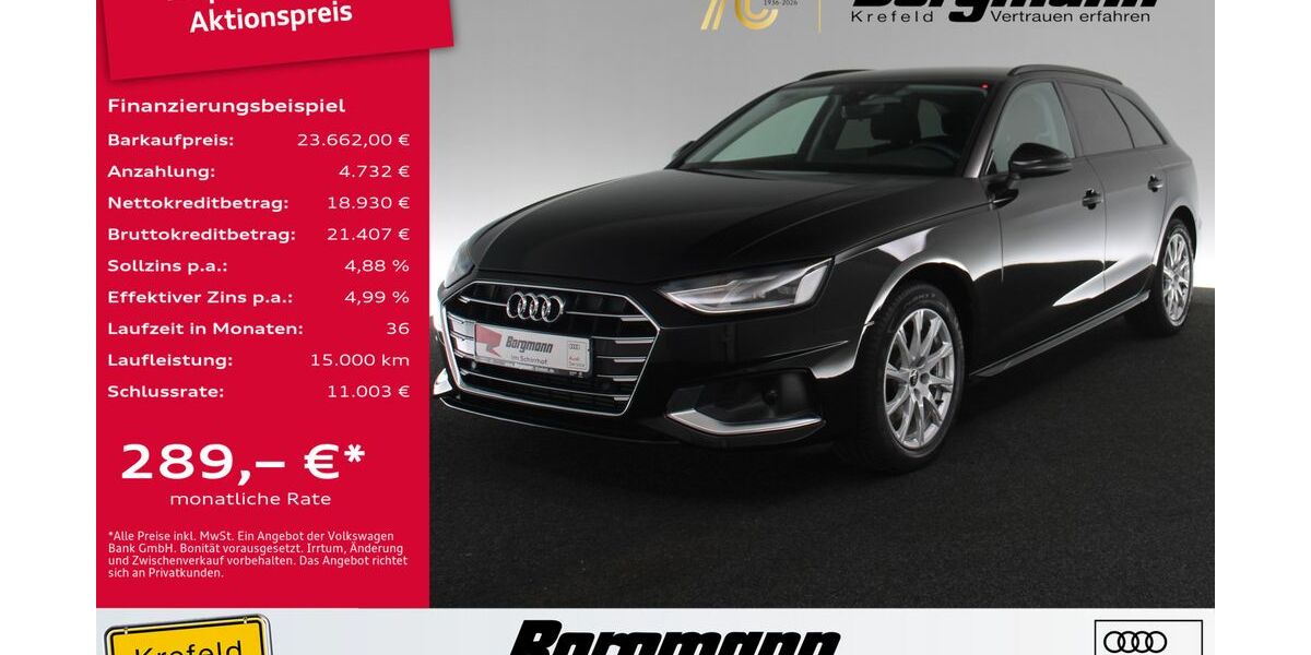 Audi A4 106.602 km 22.773 &euro; Krefeld 47803