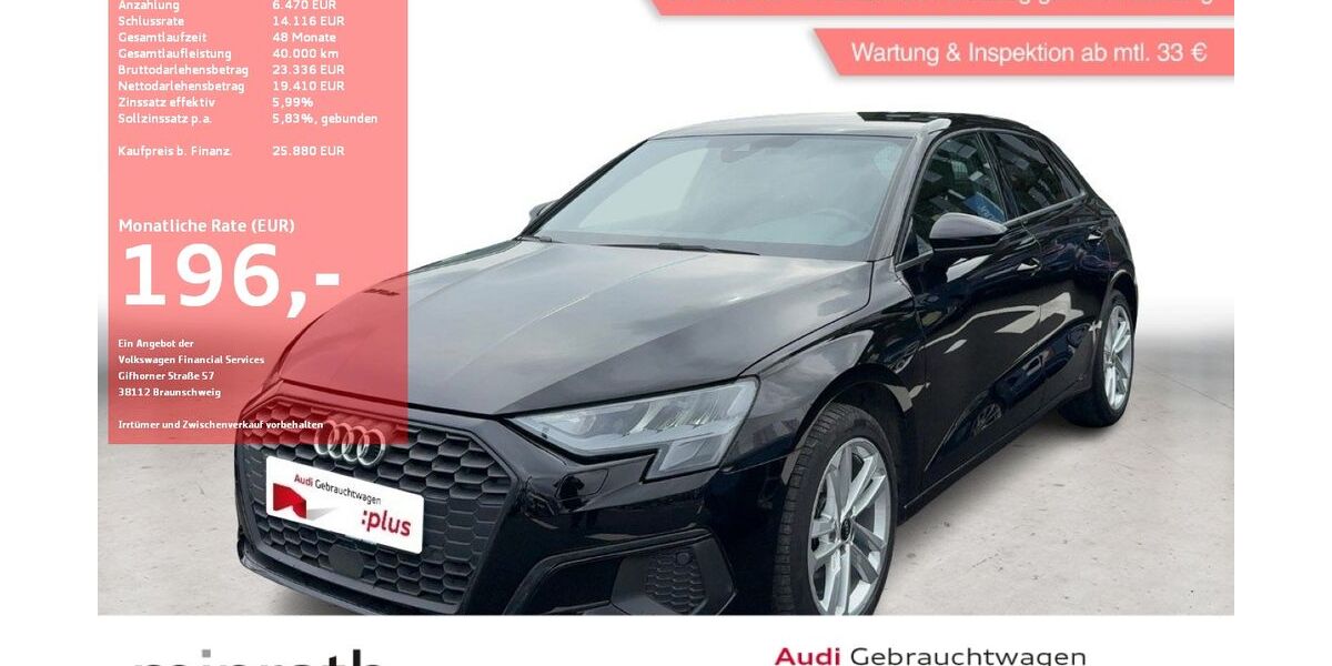 Audi A3 51.423 km 25.880 &euro; Moers-Hülsdonk 47441