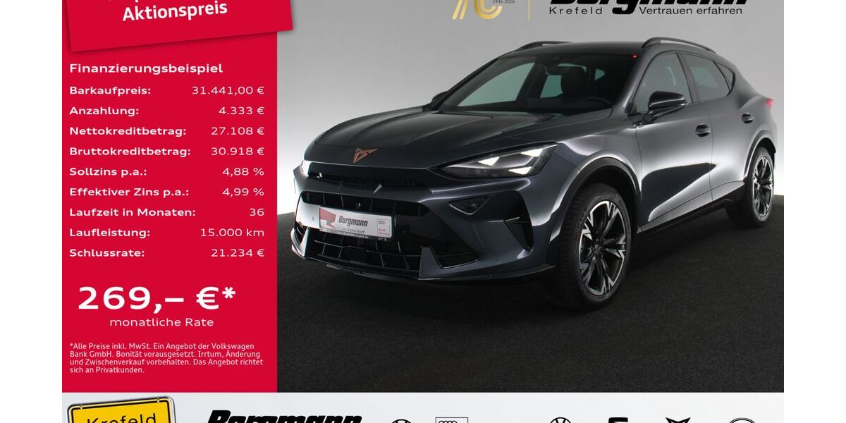 Cupra Formentor 35.100 km 31.441 &euro; Krefeld 47803