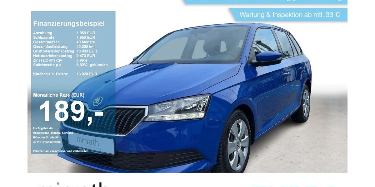 Skoda Fabia 59.875 km 10.300 &euro; Moers 47441