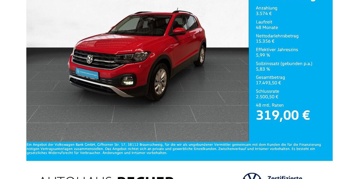 VW T-Cross 17.681 km 18.930 &euro; Wesel 46485