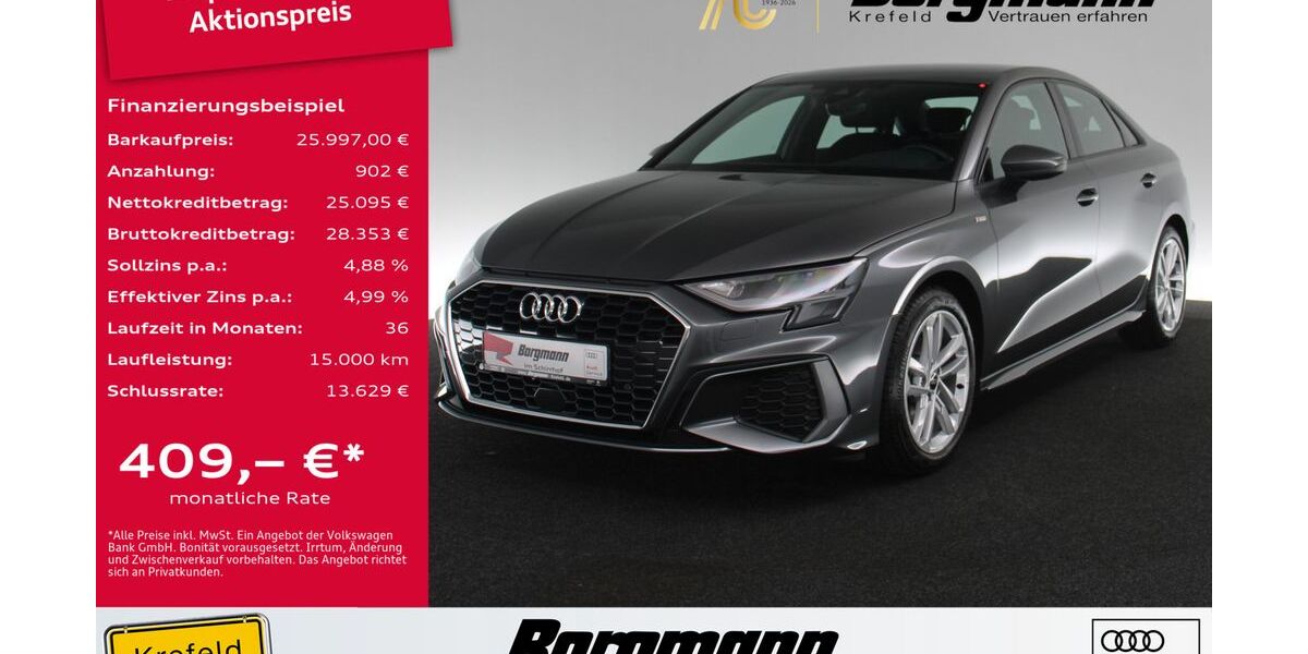 Audi A3 45.832 km 24.997 &euro; Krefeld 47803