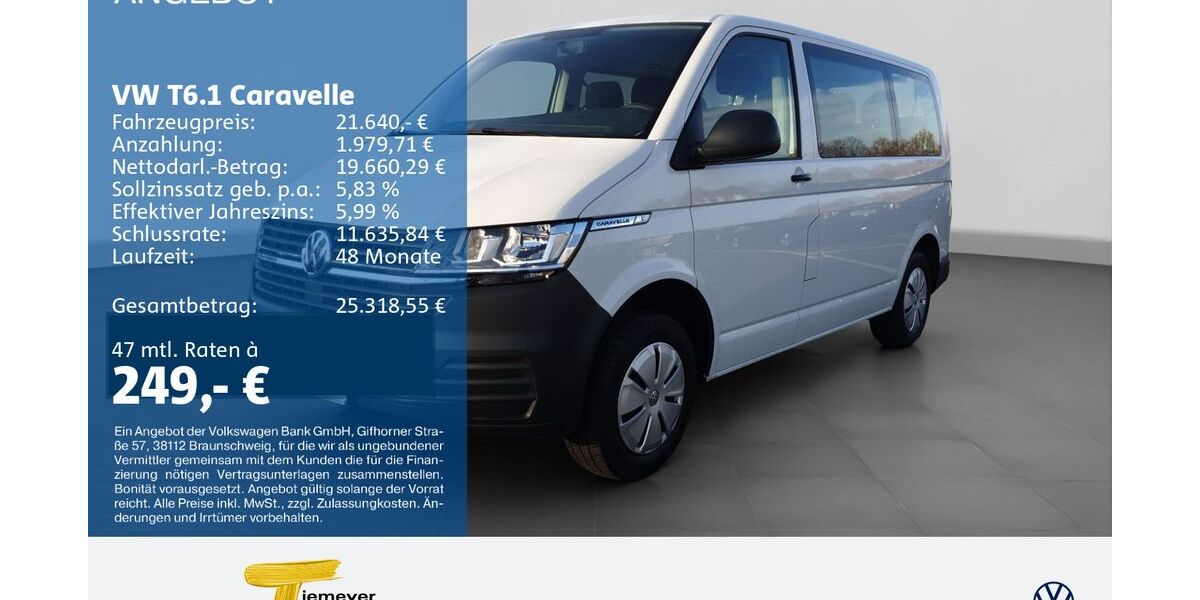VW T6 Caravelle 86.019 km 20.860 &euro; Duisburg 47059