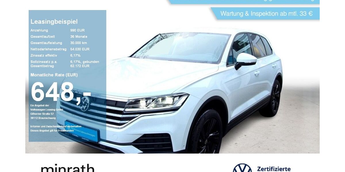 VW Touareg 12.804 km 53.530 &euro; Geldern 47608