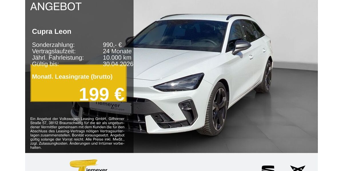 Cupra Leon 17.633 km 31.270 &euro; Gelsenkirchen OT Beckhausen 45899
