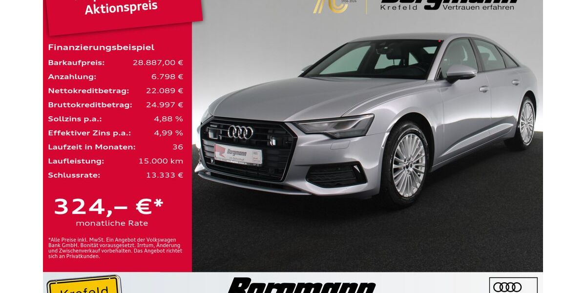 Audi A6 72.200 km 28.887 &euro; Krefeld 47803