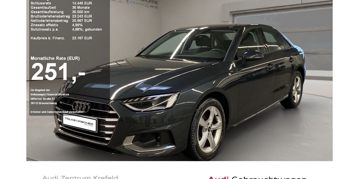 Audi A4 51.500 km 22.687 &euro; Krefeld 47805