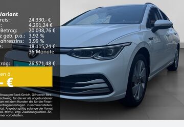 VW Golf 52.509 km 24.330 &euro; Marl 45770
