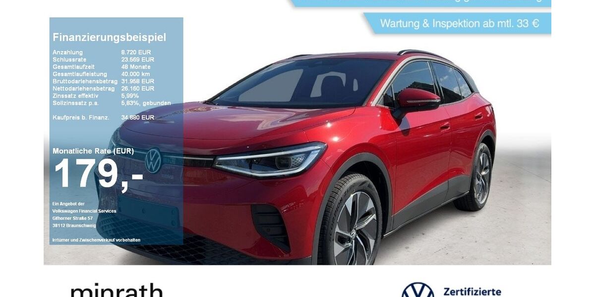 VW ID.4 1.685 km 34.870 &euro; Moers 47441