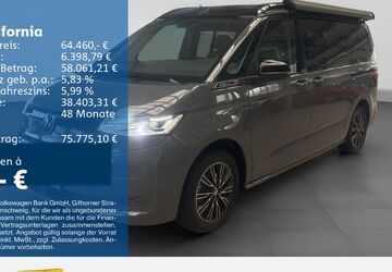 VW T7 California 9.750 km 64.460 &euro; Gelsenkirchen 45888