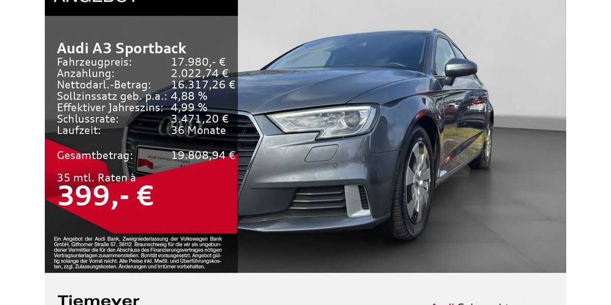 Audi A3 106.720 km 16.340 &euro; Dorsten 46284