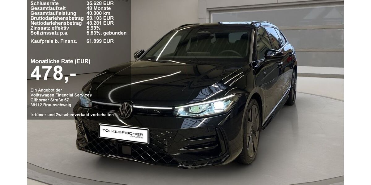 VW Passat Variant 9.500 km 59.899 &euro; Krefeld 47805