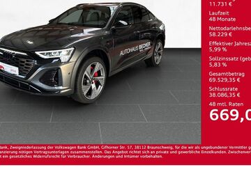 Audi Q8 e-tron 12.500 km 69.960 &euro; Wesel 46485