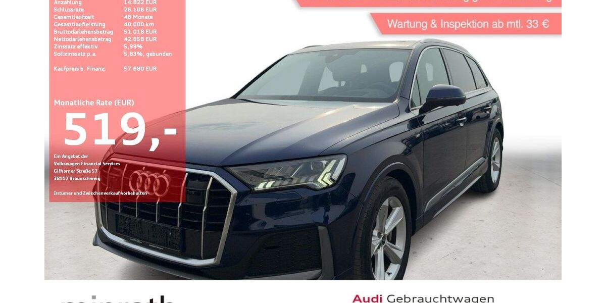 Audi Q7 46.996 km 57.180 &euro; Moers-Hülsdonk 47441