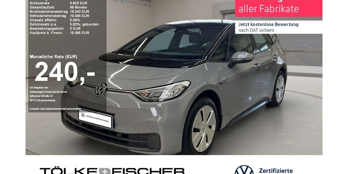 VW ID.3 48.240 km 18.849 &euro; Krefeld 47805