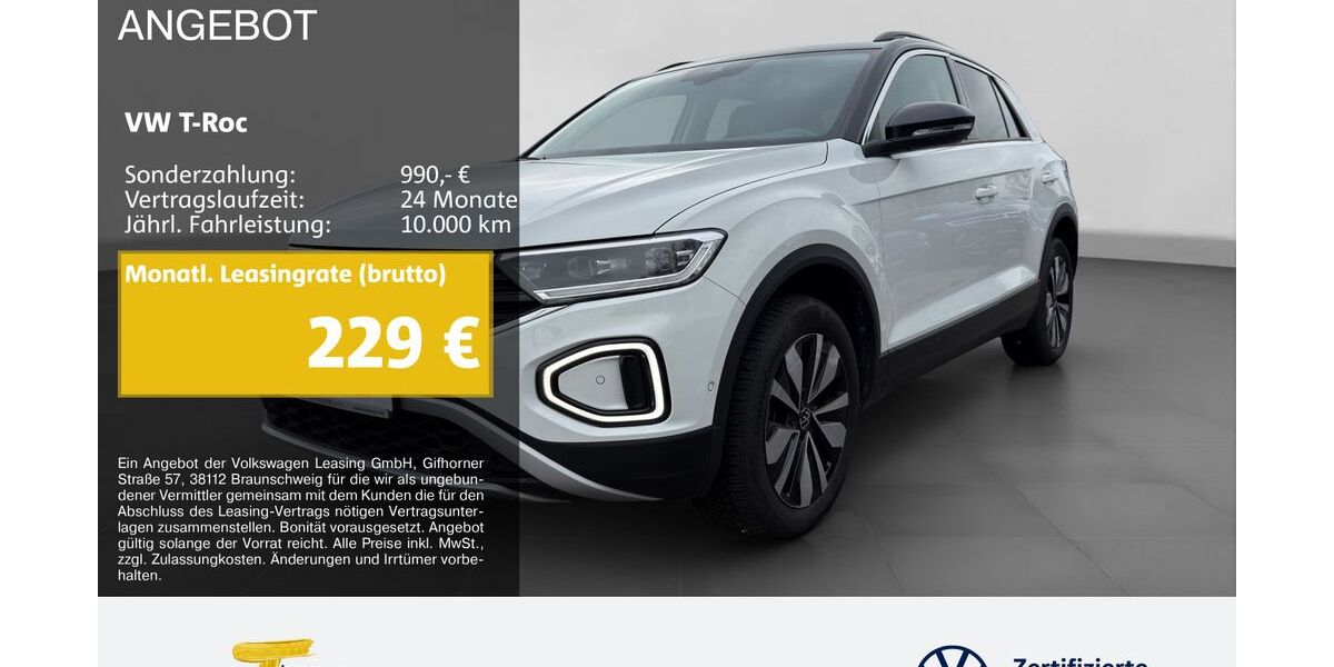 VW T-Roc 23.334 km 27.220 &euro; Duisburg 47059