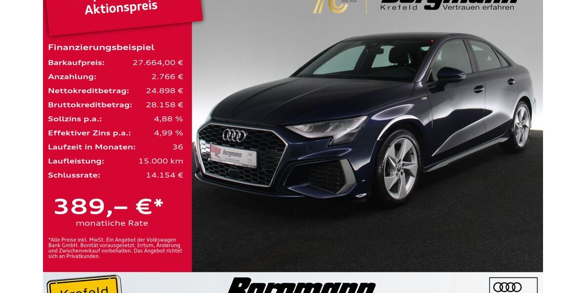 Audi A3 53.142 km 27.664 &euro; Krefeld 47803