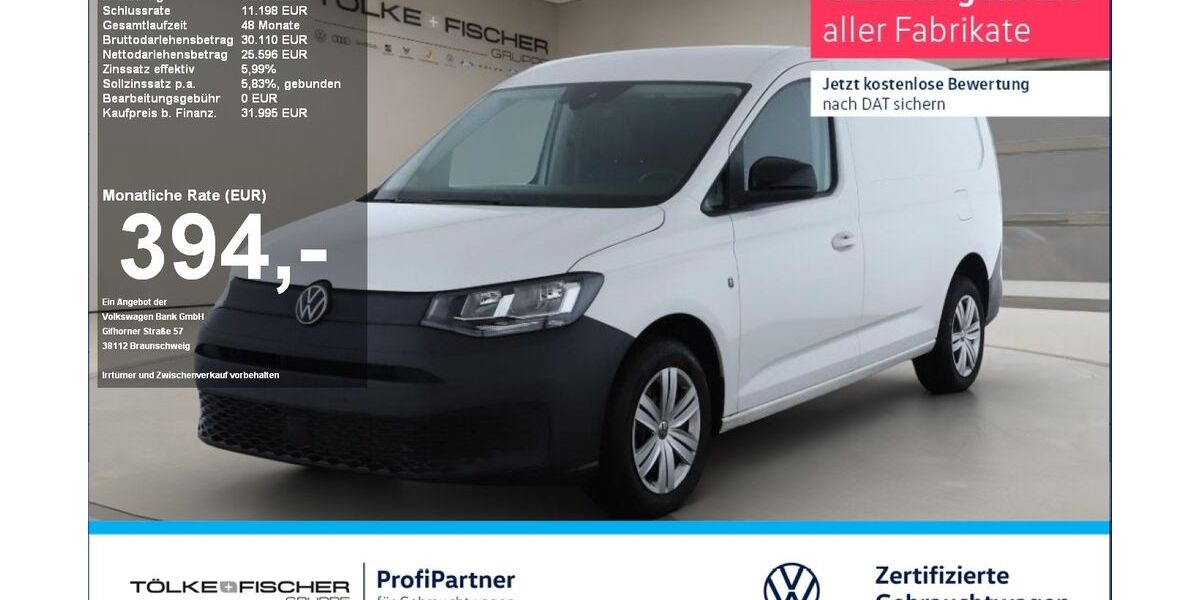 VW Caddy Maxi 15.845 km 29.494 &euro; Krefeld 47805