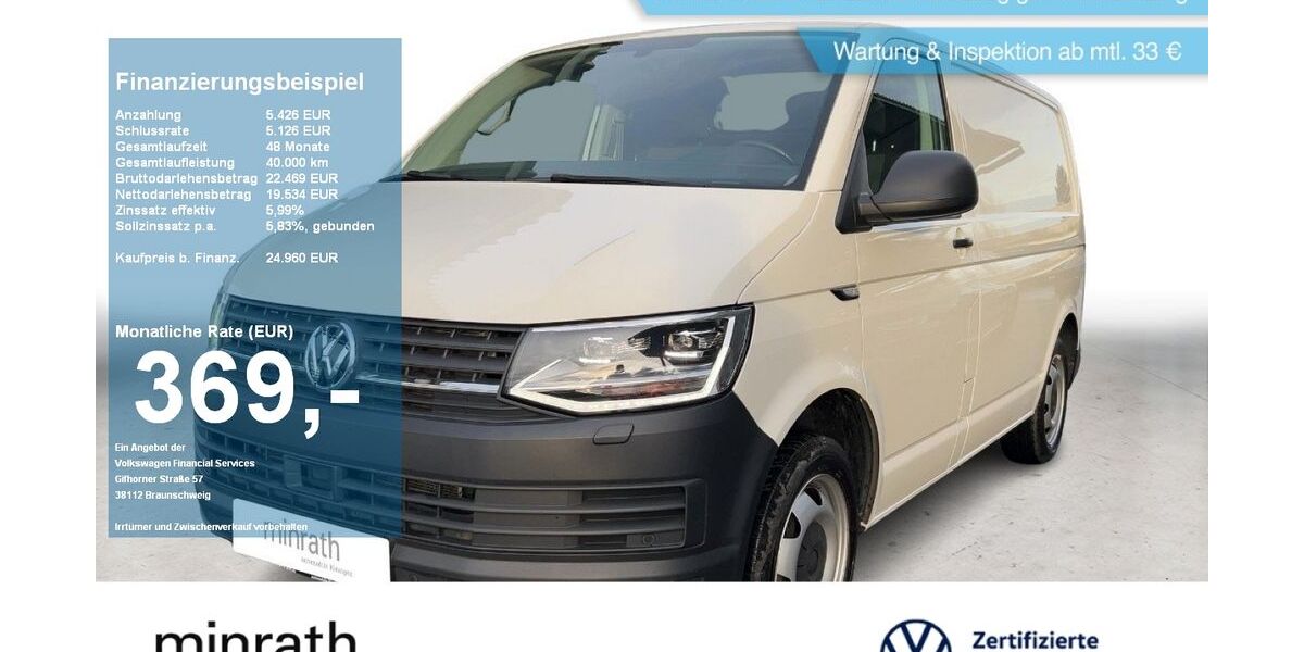 VW T6 Transporter 66.401 km 22.140 &euro; Moers 47441