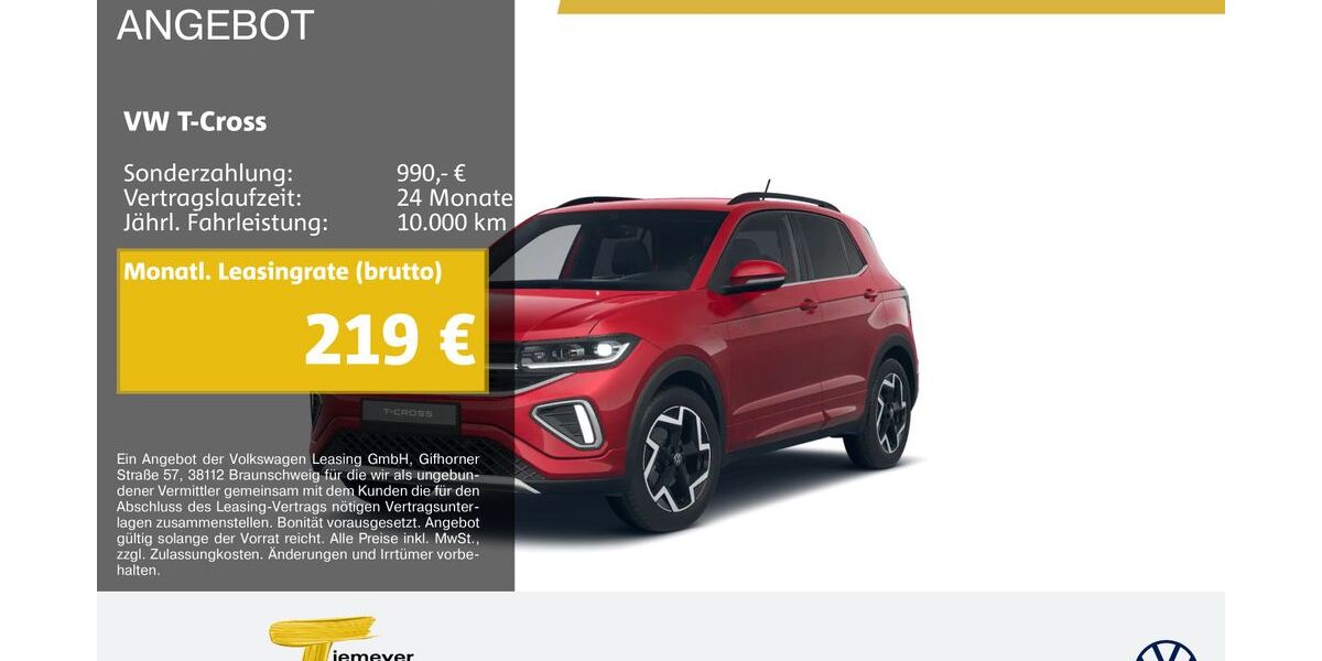 VW T-Cross 5.485 km 28.690 &euro; Oberhausen 46047