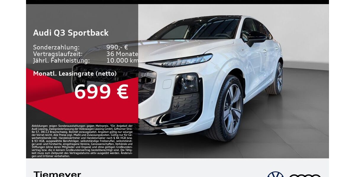 Audi Q3 3.378 km 56.490 &euro; Gelsenkirchen 45894