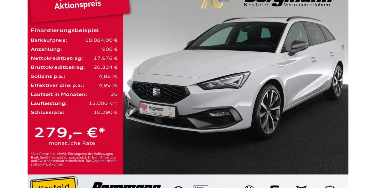 Seat Leon 100.543 km 17.996 &euro; Krefeld 47803