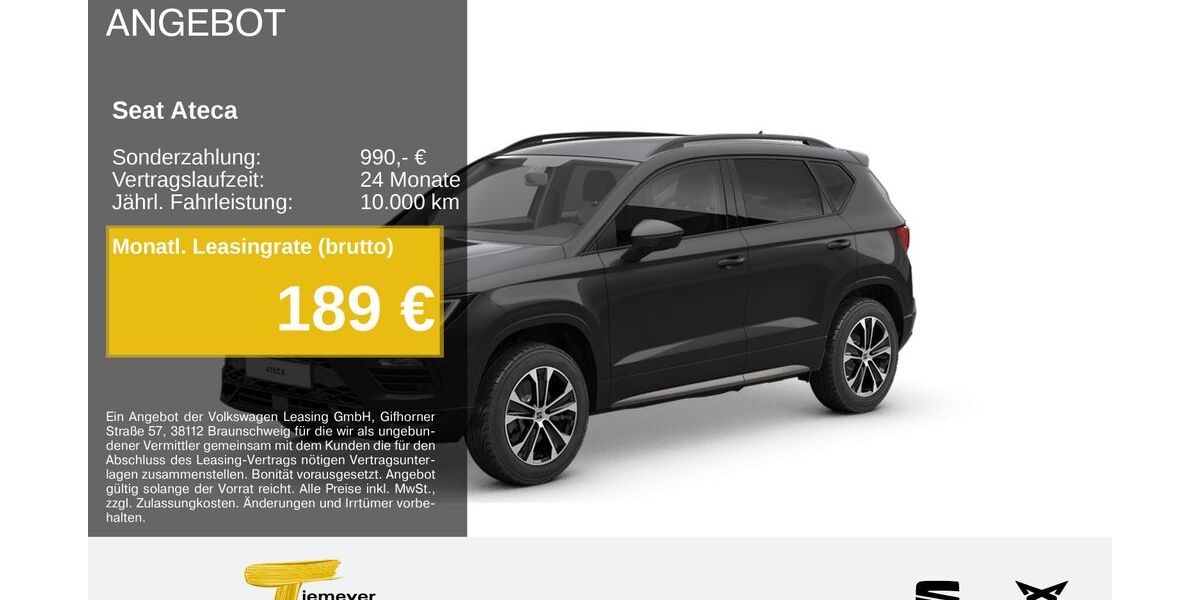 Seat Ateca 19.324 km 31.290 &euro; Duisburg 47059