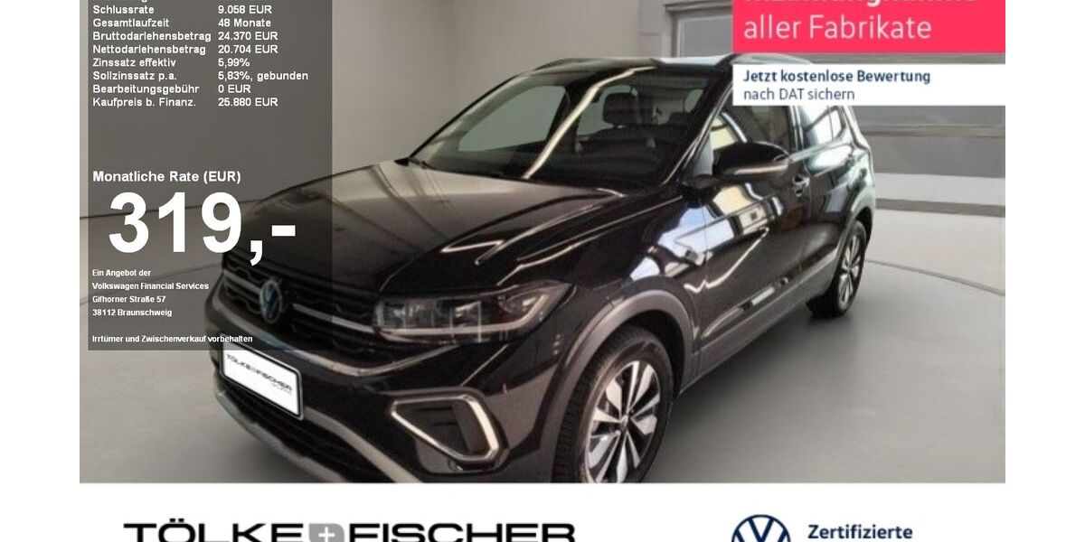 VW T-Cross 3.555 km 25.880 &euro; Krefeld 47805