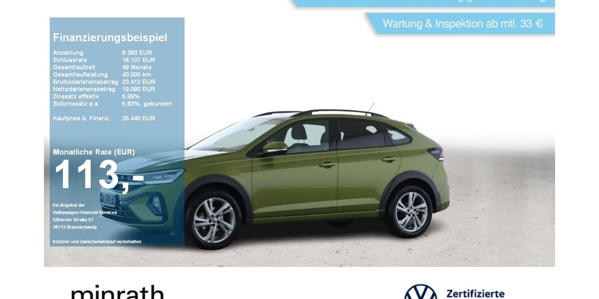 VW Taigo 11.093 km 24.440 &euro; Moers 47441