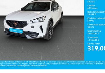 Cupra Formentor 37.986 km 29.930 &euro; Wesel 46485